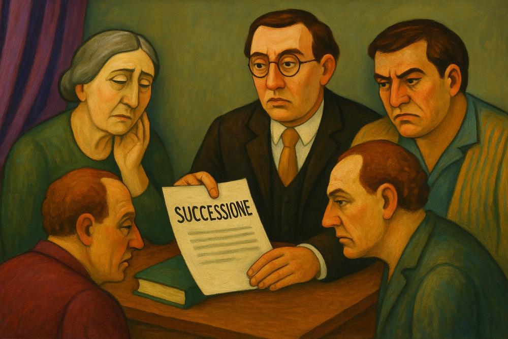 Successione ereditaria senza testamento