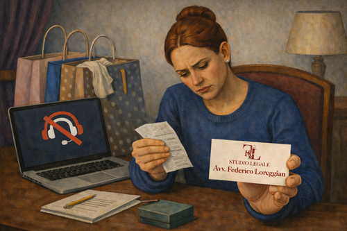 Consulenza legale Studio Loreggian su rimborsi e resi.