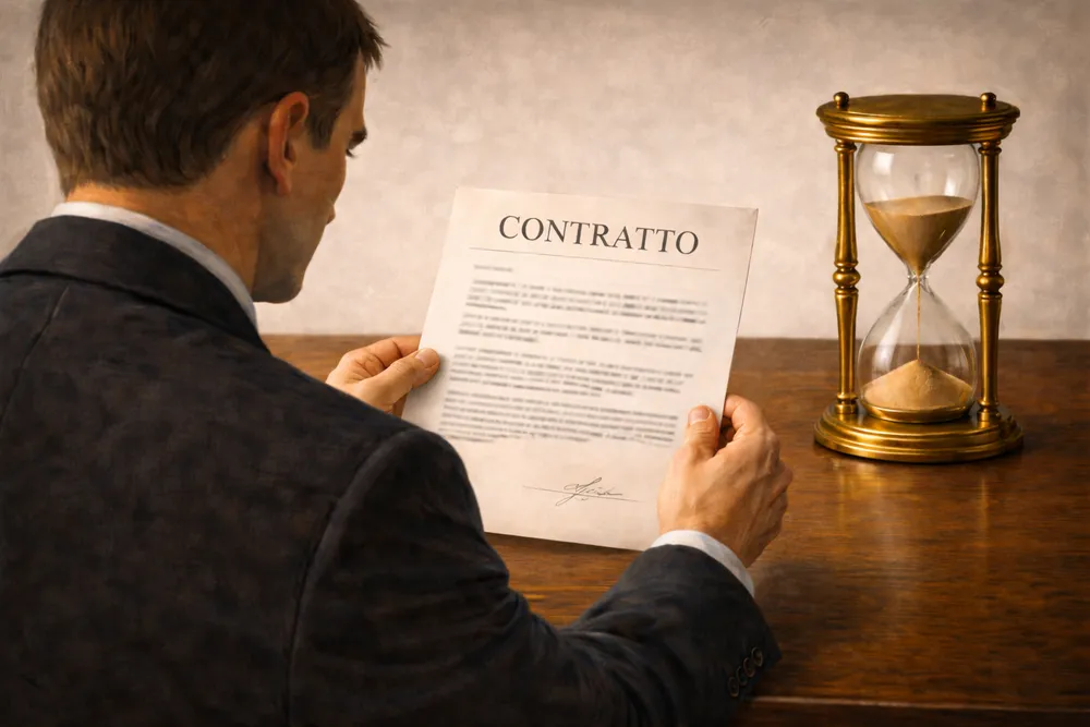 Recedere da un contratto con diffida ad adempiere consulenza legale venezia