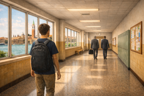 studente che aspetta la sospensiva cautalare per ricorso bocciatura a venezia