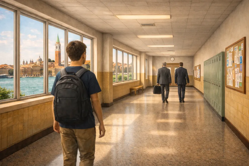 studente che aspetta la sospensiva cautalare per ricorso bocciatura a venezia