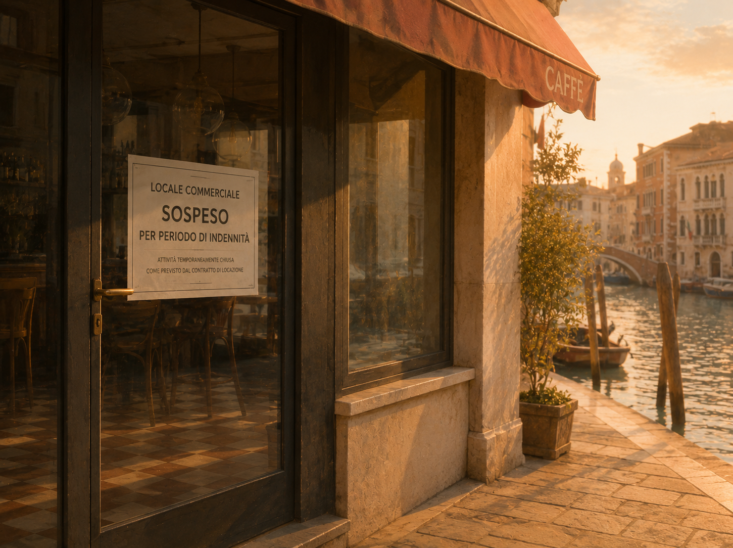 Locale commerciale in centro storico veneziano e indennità di avviamento alla cessazione della locazione