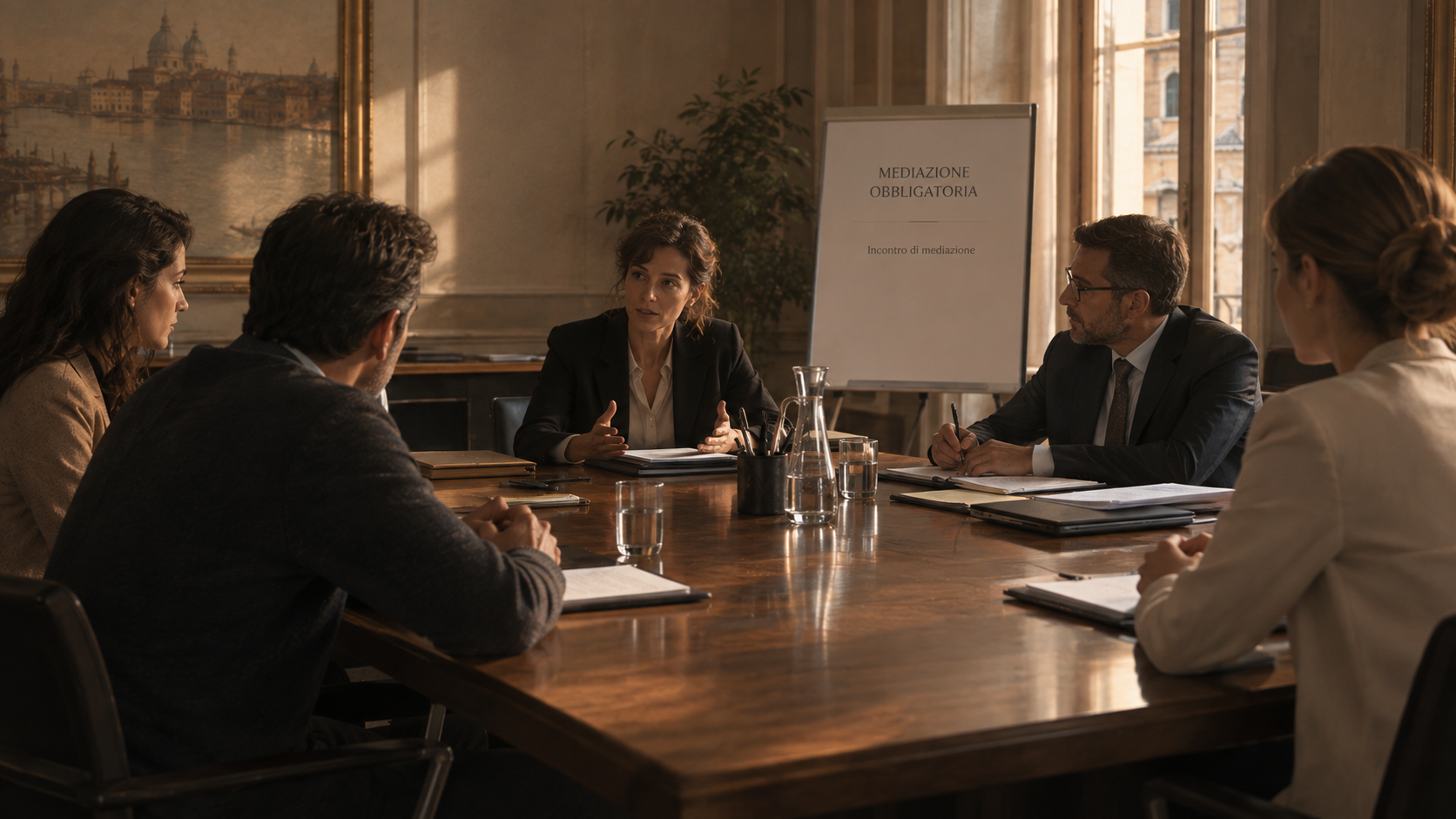  Convocazione al primo incontro di mediazione obbligatoria ricevuta dalla parte convocata