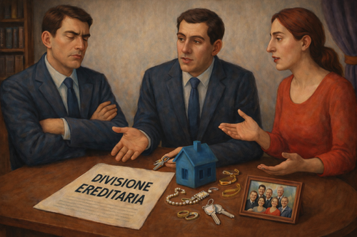 Divisione ereditaria se un coerede non vuole art 713